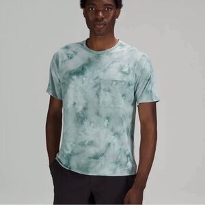 Lululemon Relaxed Mesh Pocketed Short Sleeve Shirt